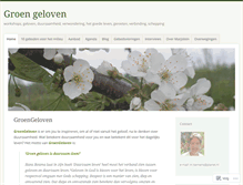 Tablet Screenshot of groengeloven.com